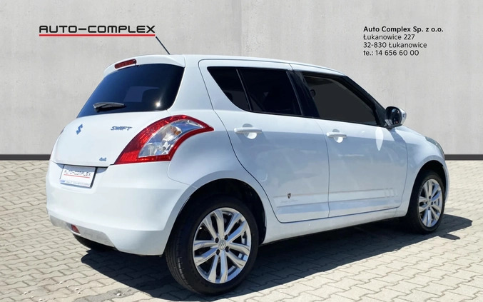 Suzuki Swift cena 42900 przebieg: 76214, rok produkcji 2013 z Krzywiń małe 254